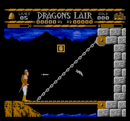 Dragon's Lair (USA) In game screenshot